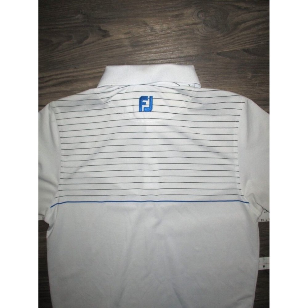 FootJoy Athletic Fit Polo Shirt SMALL White